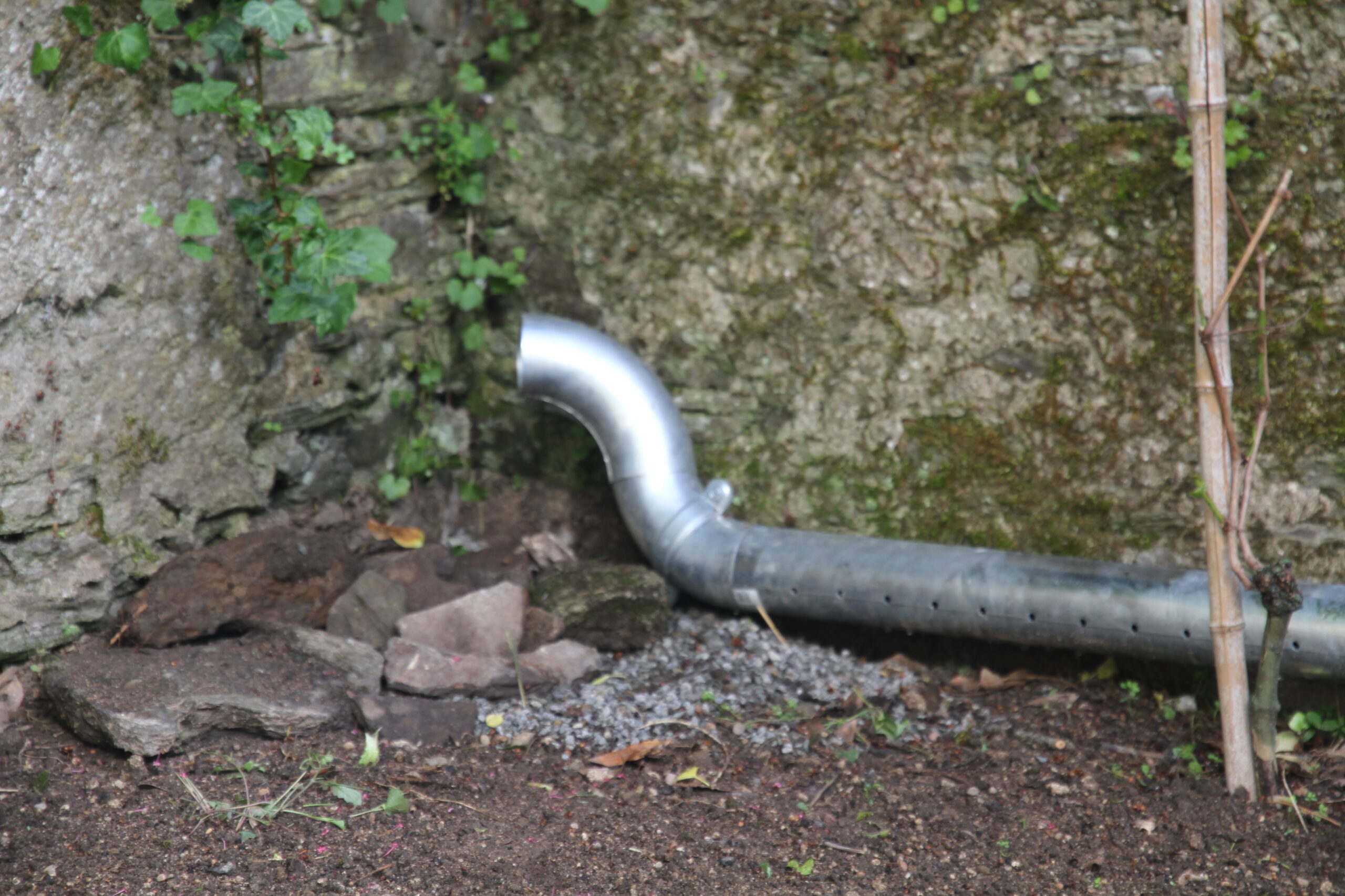 Déraccordement des gouttières